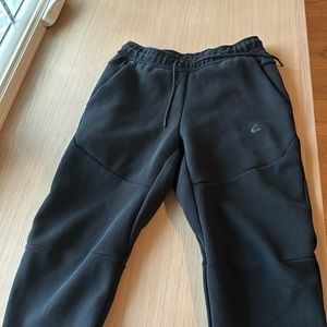 Nike Tech black sweatpants, Size S